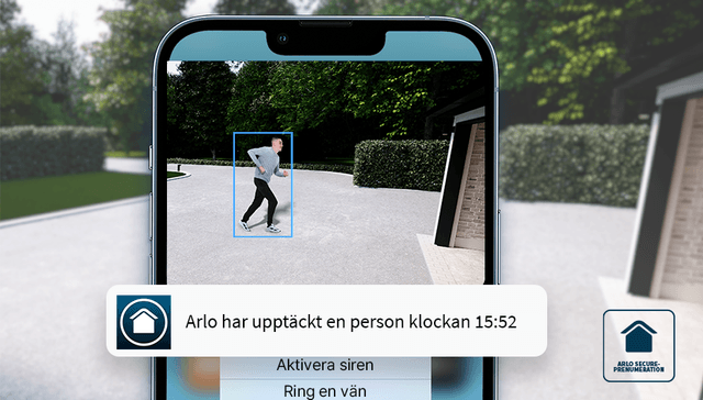 Arlo - Video Doorbell - Secure Detection - SE