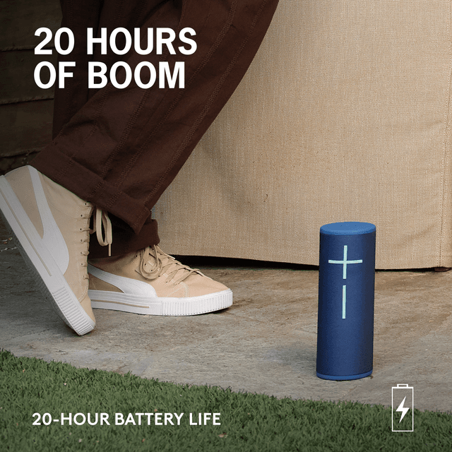 Ultimate Ears - Megaboom 4 -kaiutin - 20 tunnin akunkesto