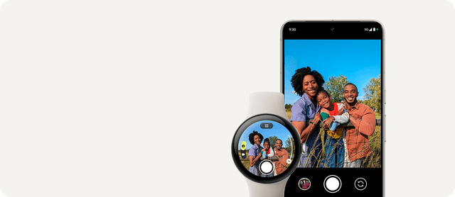 Pixel Watch 3 yhdistetty Pixel-puhelimen kameraan