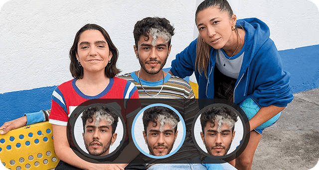 Google Pixel 9 Pro Fold: Gruppebillede