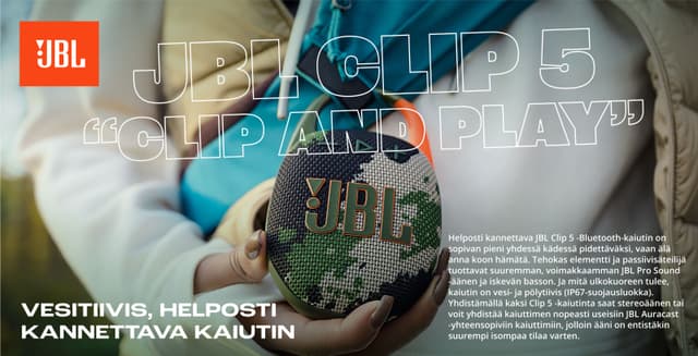 JBL Clip 5 -kannettava kaiutin