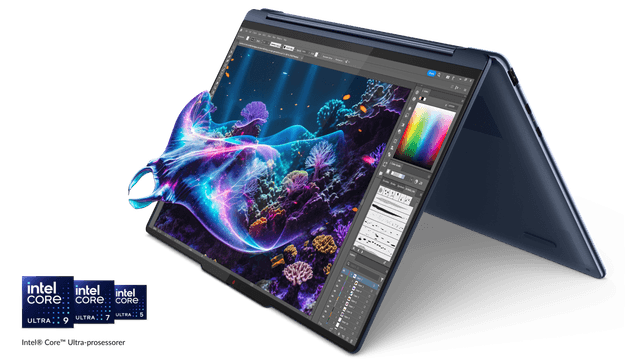 Lenovo Yoga-laptop som overrasker deg og skåner øynene dine