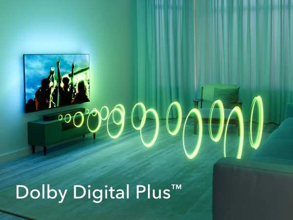 Philips B5109 Soundbar og Dolby Digital Plus