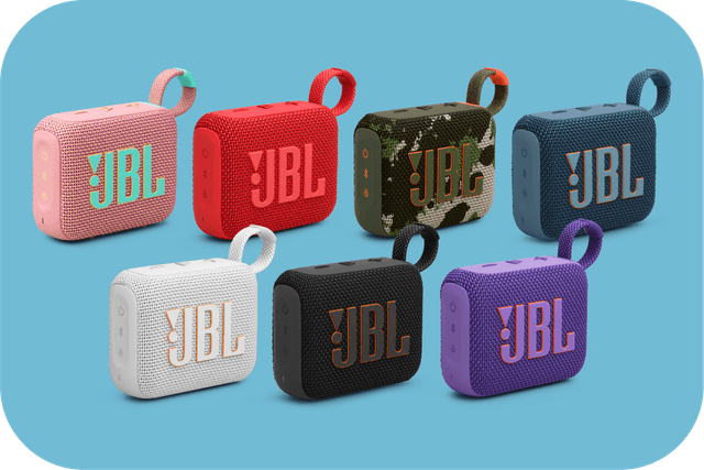 JBL - Kannettava kaiutin - Eloisat värivaihtoehdot