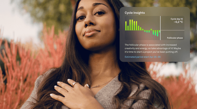 The Oura Ring helps women understand how their cycle affects their health
