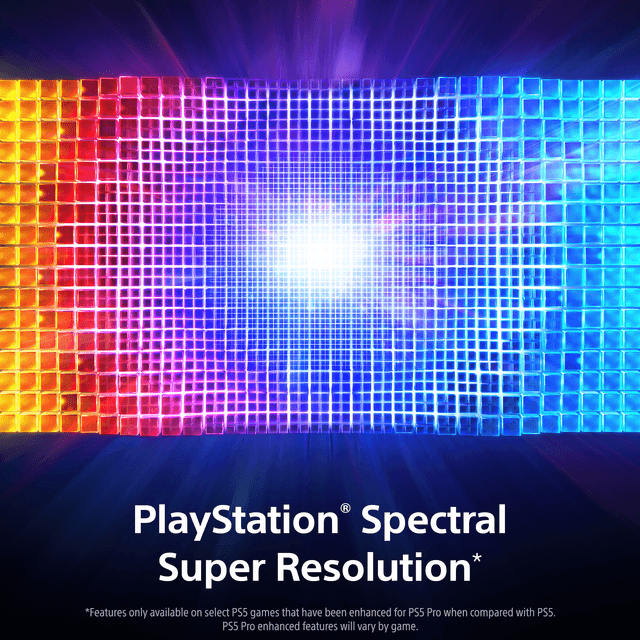 Gaming - Playstation 5 Pro with Spectral Super Resolution