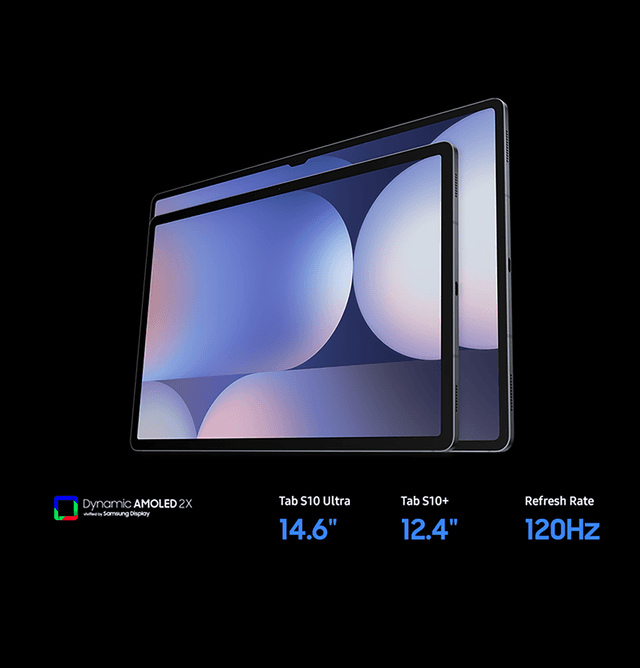 Samsung - Tabletti - Galaxy Tab S10 Series  - Galaxy-näyttöjen suorituskyvyn vertailu