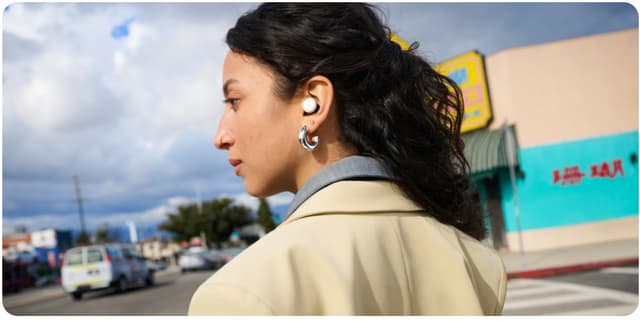 Google Pixel Buds Pro 2 - AI tekoäly - Vaaleat Pixel Buds Pro 2 -nappikuulokkeet