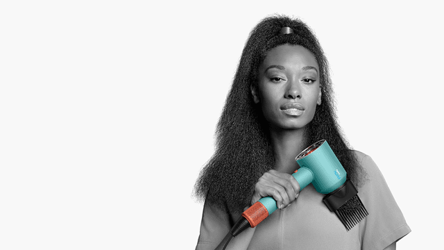 Dyson Supersonic hårtørrer med Wide-tooth comb