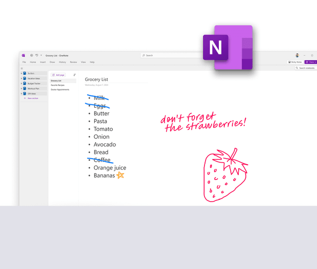 Microsoft - Ta notater med digital penn i fullskjermmodus