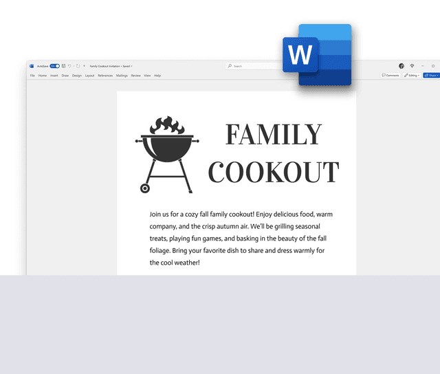 Microsoft Office 2024 banner - Få hjelp med grammatikk når du skriver i Word