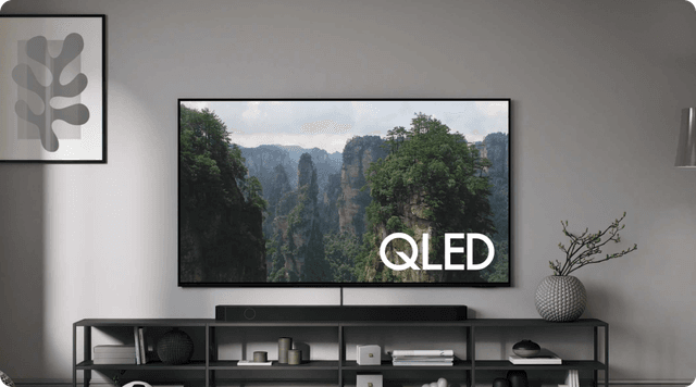 Valovoimainen televisio ympäri vuoden missä tahansa huoneessa - Samsung QLED TV