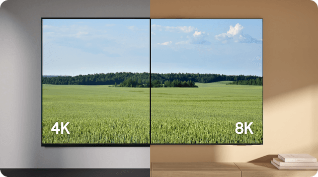 Samsung - TV - Forskel på 4K og 8K
