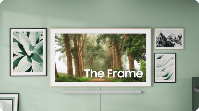 A TV that blends in - Samsung The Frame