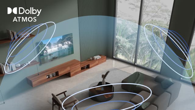 Strong - TV - Leap S3+ TV med surroundljud från Dolby Atmos.