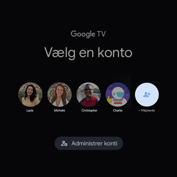 Google TV - Personligt tilpasset til hele familien
