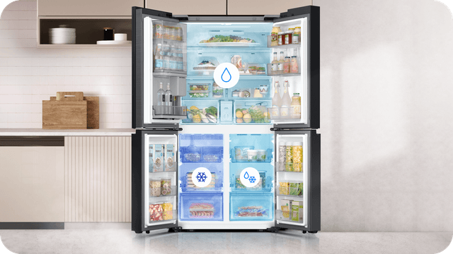 Samsung Bespoke med Triple Cooling