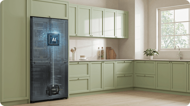 Samsung Bespoke med SpaceMax™ og Ai Energy Mode