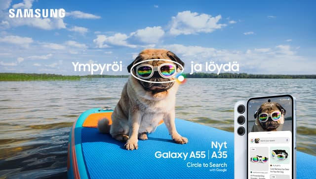 Circle to Search - toiminto - Etsi ympyröimällä