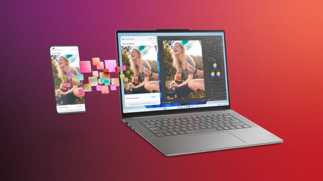 Lenovo Yoga Aura Edition - Smart share - Del med et enkelt tap