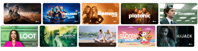 Apple TV plus shows