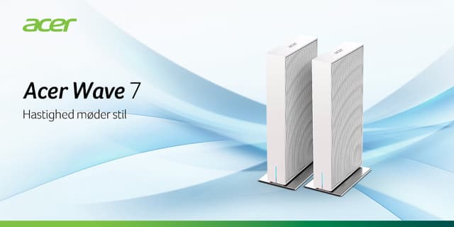 Acer Wave 7: WiFi 7 Mesh-routeren