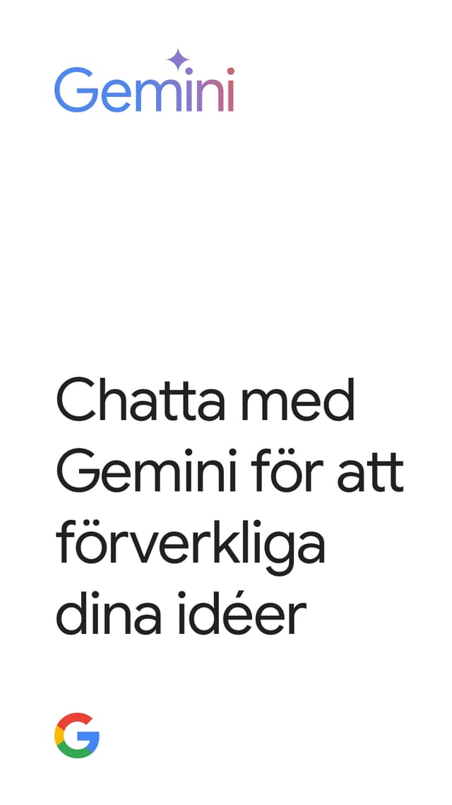 Screenshot from phone with Google Gemini on the screen
