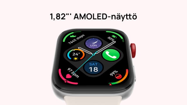 Huawei Watch FIT - 1,82” AMOLED-näyttö