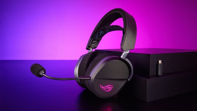 Asus ROG Pelta laajakaistamikrofonilla