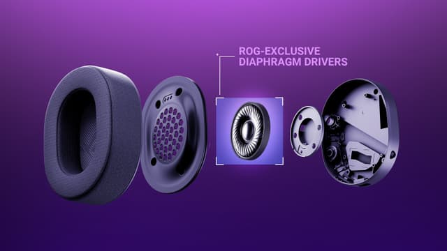 Asus ROG Pelta with exclusive titanium coated drivers