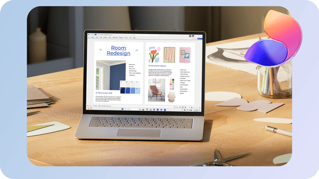Microsoft 365 with Designer in PowerPoint and Word