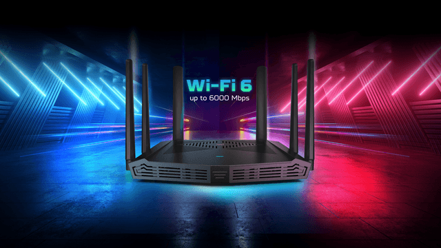 Predator W6x - Frigjør kraften med Wi-Fi 6 og vinn kampen om tilkoblingen