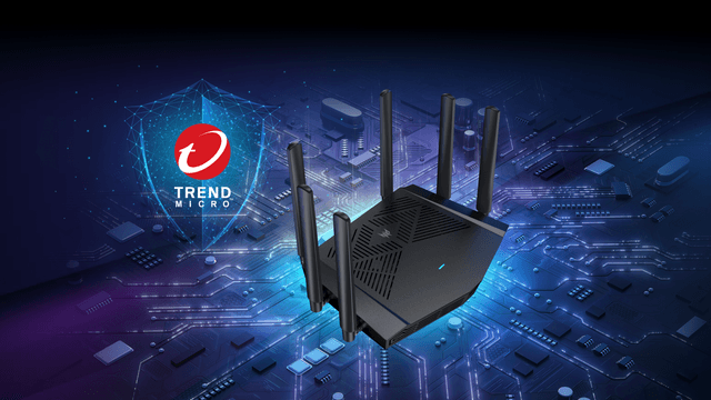 Acer - Predator W6x gaming-ruter med livstidsabonnement på Trend Micro Home Network Security