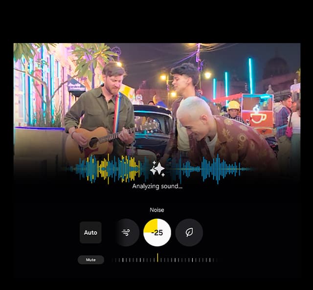Samsung Galaxy S25 Ultra med illustration af Audio Eraser