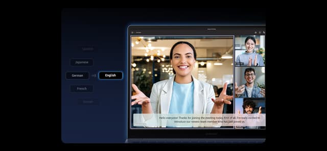 Samsung - Book5 Pro med video av oversettelse i sanntid