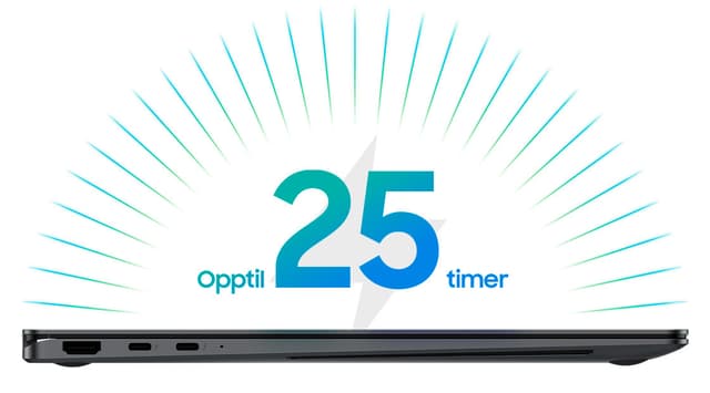 Samsung - Galaxy Book5 Pro 16" eller Book5 Pro 360 med 25 t batteri