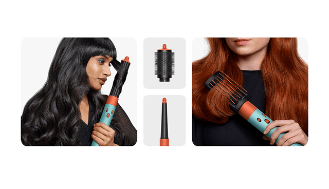 Dyson - SDA - Dyson Airwrap Collage - One device does it all