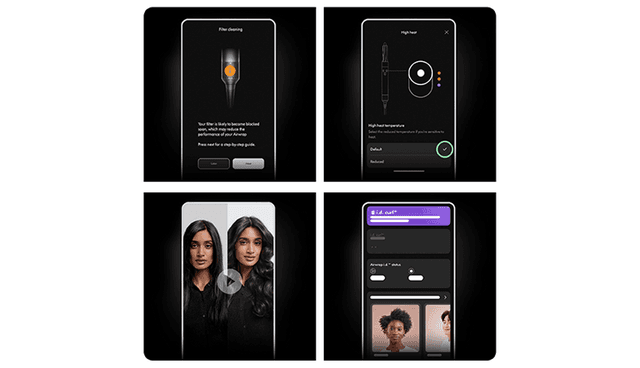 Dyson Airwrap Collage
