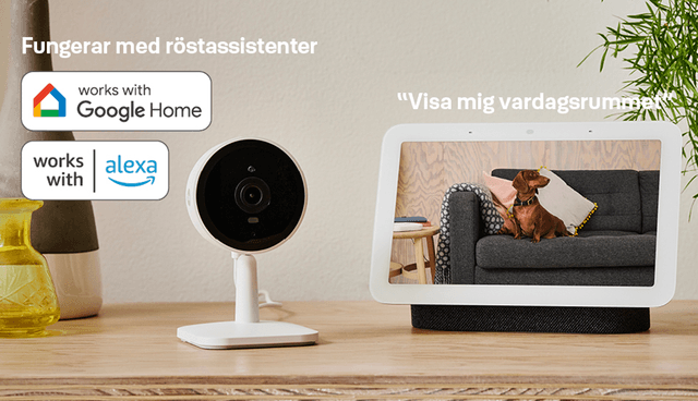 Yale - Surveillance and security - Yale Smart indoor camera works with Google Home and Alexa