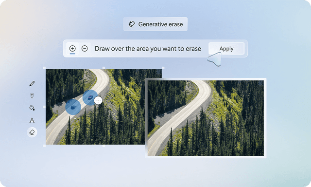 Retouch and transform your photos with AI photo editing tools