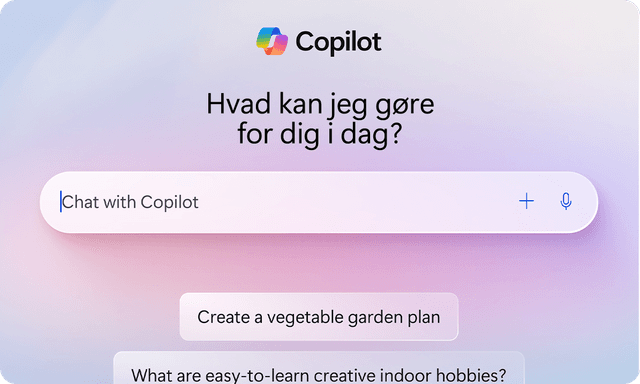 Copilot og Windows 11: Illustration af, hvad Copilot kan assistere med