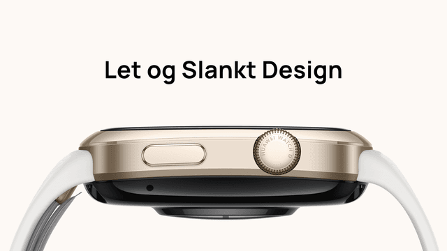 Huawei Watch D2 medicinsk ur med teksten: "Let og slankt design"