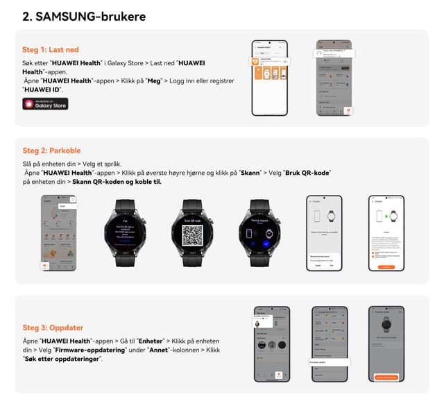 02 - Huawei - Compatibility - Samsung Users - NO