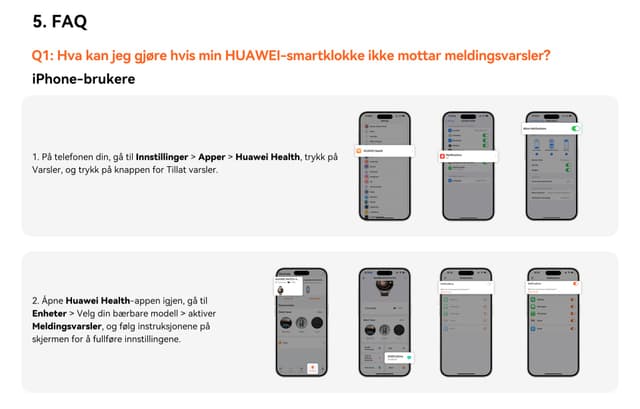 05 - Huawei - Compatibility - FAQ 1 iPhone Users - NO