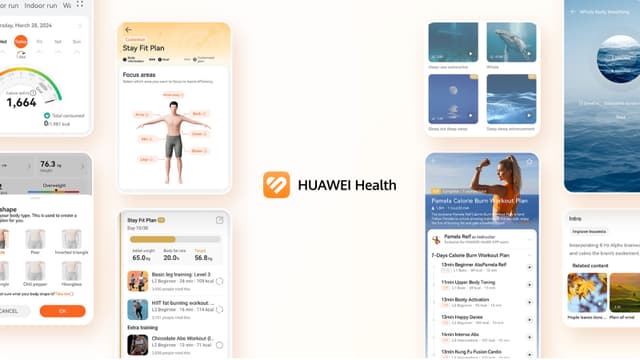 Huawei - Kehittyneet urheilutoiminnot - Health+ sovellus
