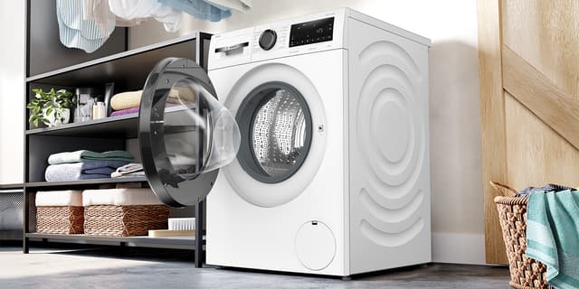 Bosch-pesukone pesee vaatteet hellästi ja tehokkaasti