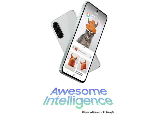 Galaxy A56 väkevillä AI-tehostetuilla ominaisuuksilla, kuten Circle to Search with Google