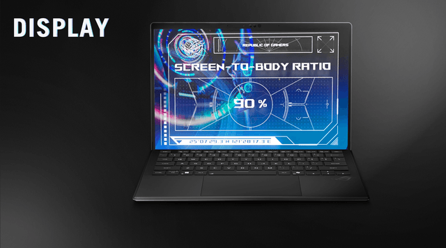 Asus - Gaming - ASUS Rog Flow GZ302EA gaming-PC og teksten 'Display'