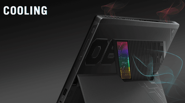 Asus - Gaming - ASUS Rog Flow GZ302EA gaming-PC med teksten 'Cooling'