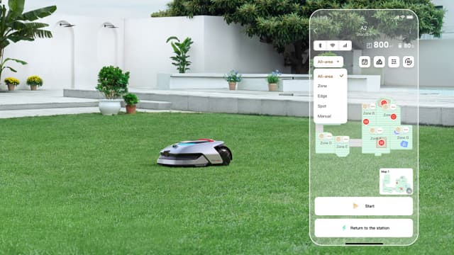 Dreame robottiruohonleikkuri ja älykäs nurmikonhoito suoraan sovelluksella